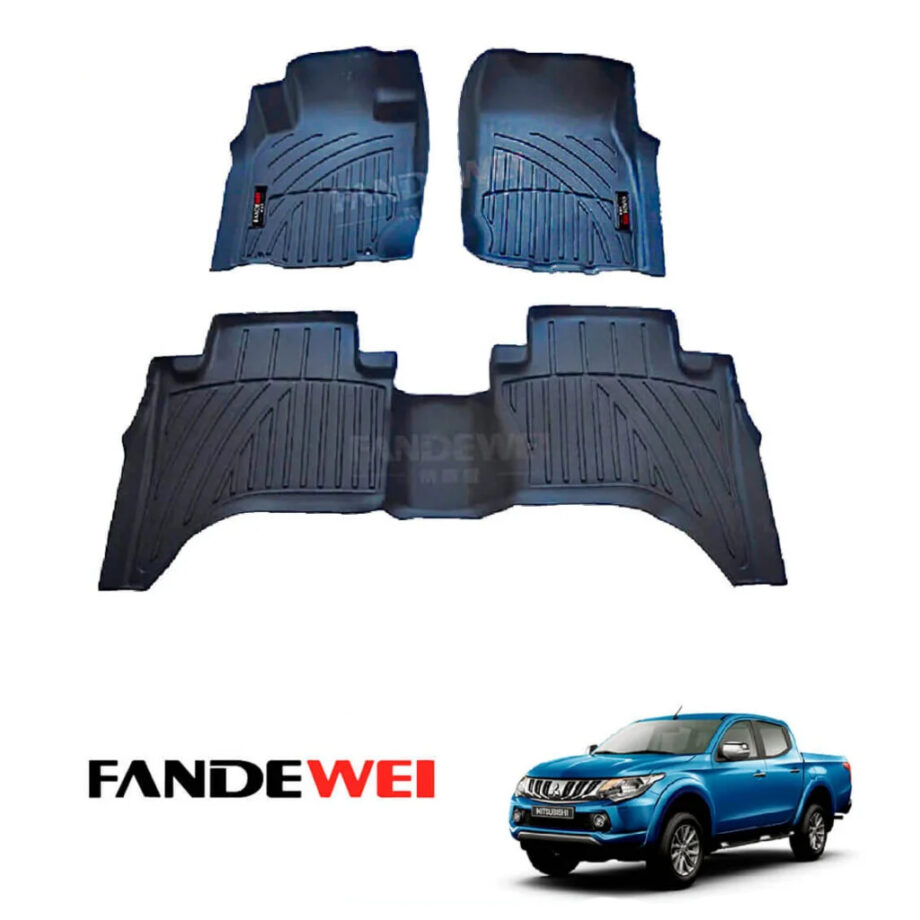 Mitsubishi L200 2015-2024, Alfombra de Bandeja 2 Filas, Fandewei