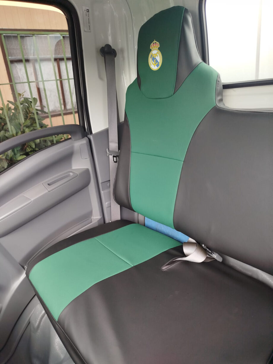 Cobertores de Asiento a la Medida para Camiones y Pickups, Tela Vinil Impermeable, 3 Pasajeros