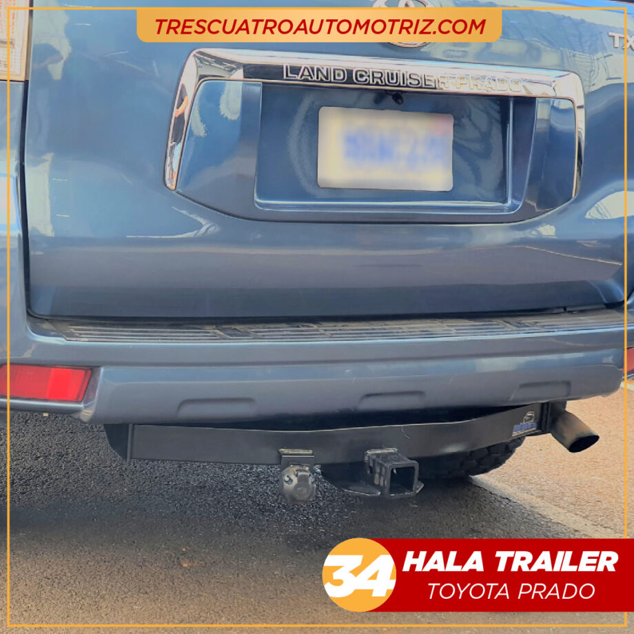 Toyota Prado 2010-2024, Hala trailer. (Incluye instalación)