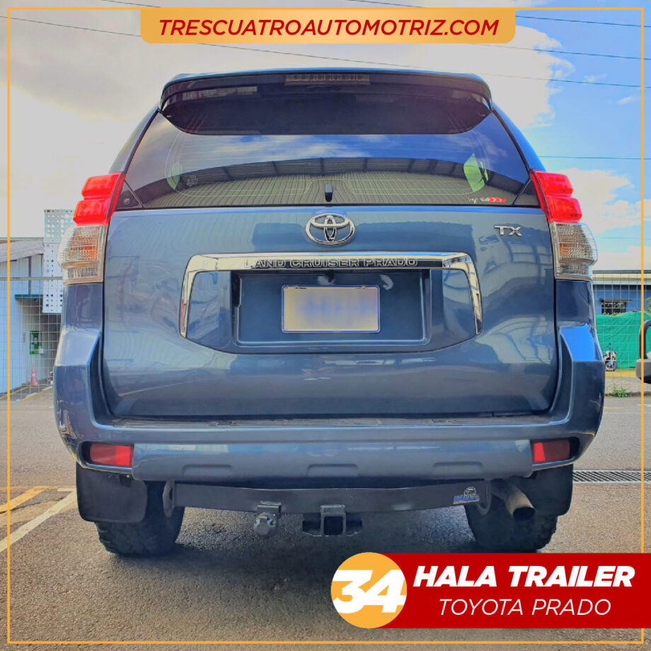 Toyota Prado 2010-2024, Hala trailer. (Incluye instalación)