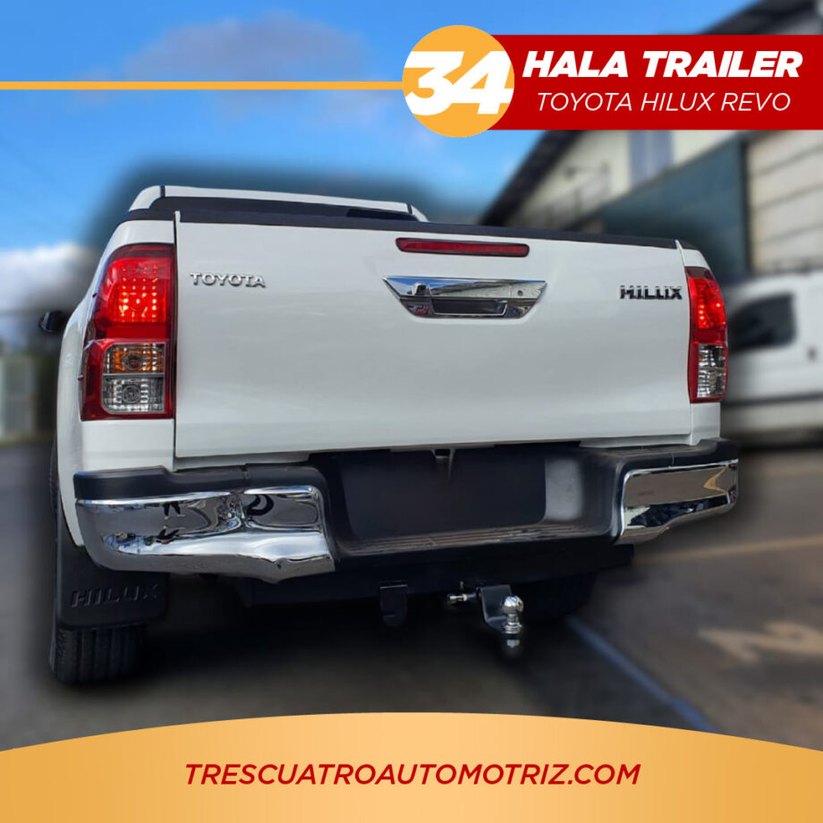 Toyota Hilux Revo 2016-2025, Hala trailer (Incluye instalación)