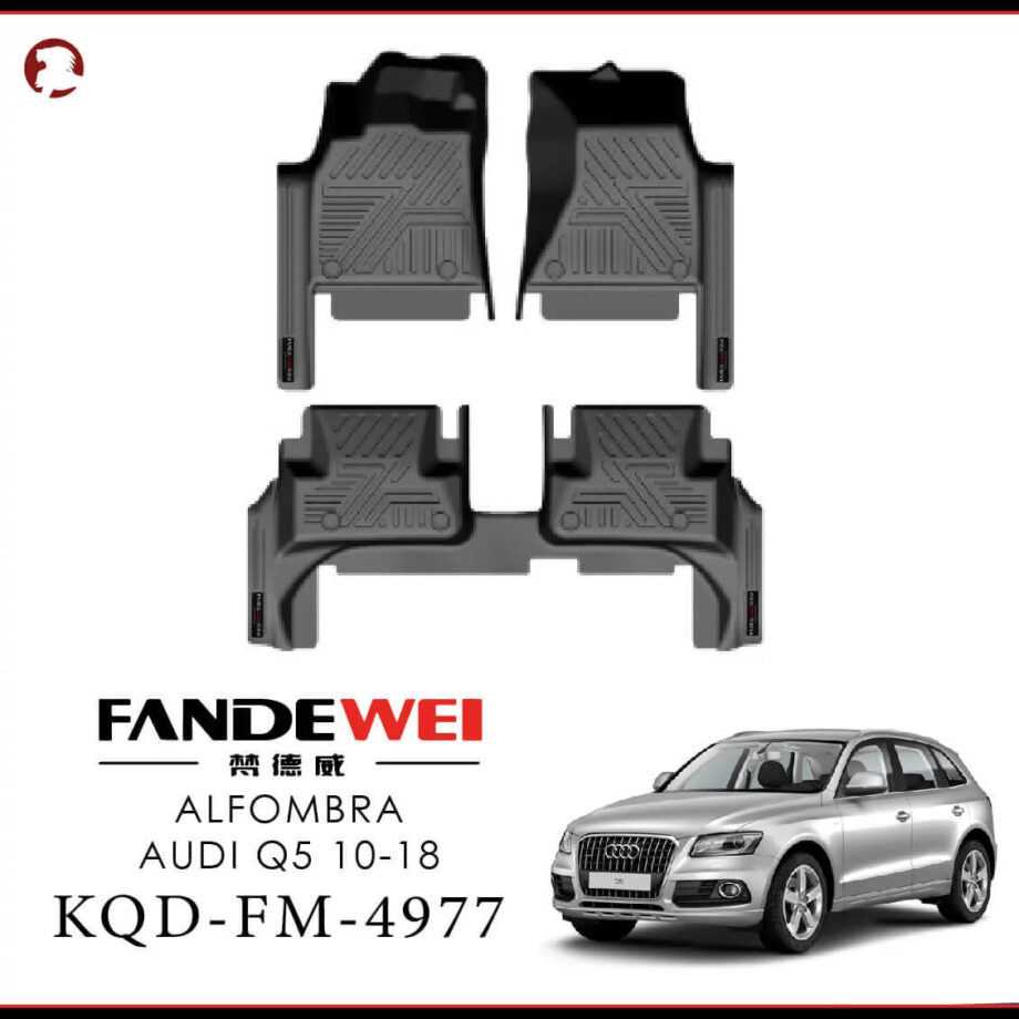 Audi Q5 2010-2018, Alfombra de Bandeja, 2 filas, Fandewei