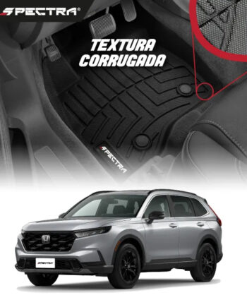 Honda CR-V 2023+, Alfombra de Bandeja Corrugada, 2 filas, Spectra