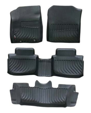 Toyota Avanza 2021-2025, Alfombras de bandeja AY, 3 filas, Rogatech.