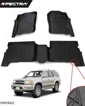 Toyota 4Runner 1996-2003, Alfombras de Bandeja Corrugadas, 2 filas, Spectra.
