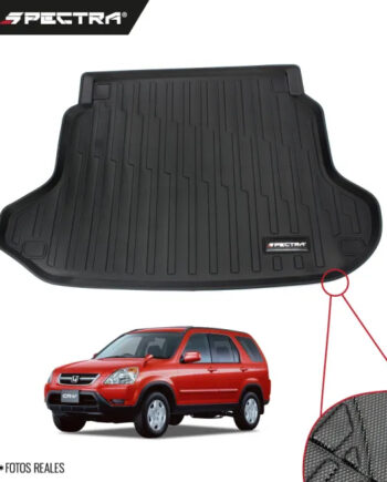 Honda CR-V 2002-2006, Alfombra de Bandeja Corrugada, Cajuela, Spectra.