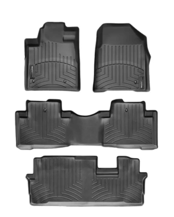 Honda Pilot 2009-2015, Alfombra de Bandeja floorliner, 3 filas, WeatherTech