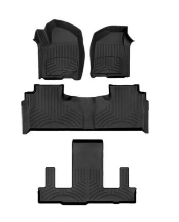 Chevrolet Tahoe 2025, Alfombras de Bandeja FloorLiner High Performance, 3 filas, WeatherTech.