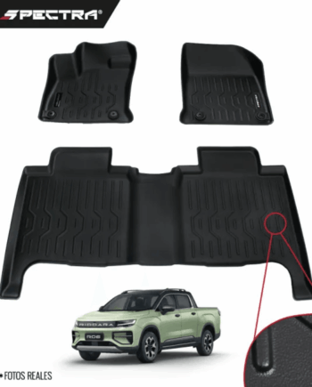 Geely Riddara 2025+, Alfombras de Bandeja Lisas, 2 filas, Spectra.