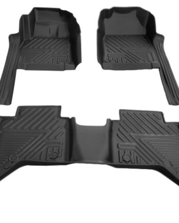 Mitsubishi L200 2009-2015, Alfombras de Bandeja 2 Filas, Calcar.