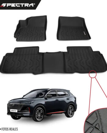 Changan CS55 2020-2025, Alfombras de Bandeja Corrugadas, 2 filas, Spectra.
