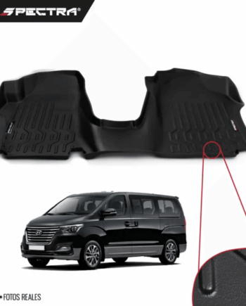 Hyundai H1/Starex 2017-2021, Alfombras de Bandeja Lisas, 1 fila, Spectra.