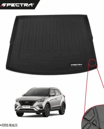 Hyundai Creta 2015-2020, Alfombra de Bandeja Corrugada, Cajuela, Spectra.