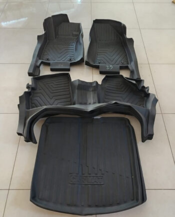 MG ZS Gasolina 2021-2025, Alfombras de Bandeja, 2 filas y cajuela.