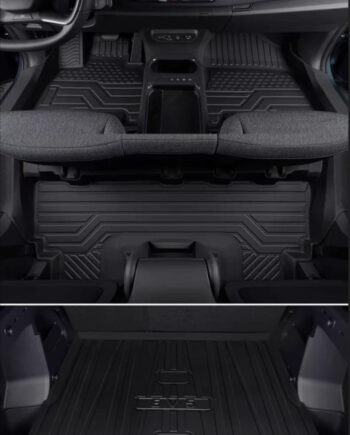 Kia EV5 2024-2025, Alfombras de Bandeja, 2 filas y cajuela.