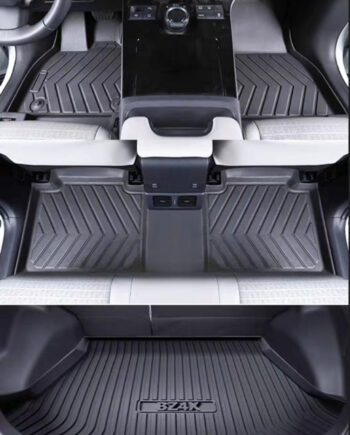 Toyota BZ4X 2022-2025, Alfombras de Bandeja, 2 filas y cajuela.
