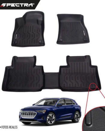Audi E-tron 2021-2025, Alfombras de Bandeja LisaS, 2 filas, Spectra.