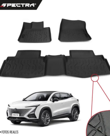 Changan Uni-T 2021-2025, Alfombras de Bandeja Corrugadas, 2 filas, Spectra