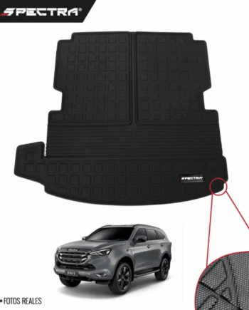 Isuzu MU-X 2023-2025, Alfombra de Bandeja Corrugada, Cajuela, Spectra.
