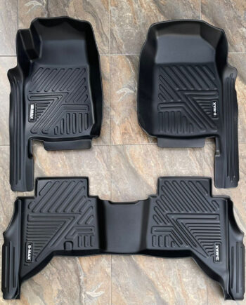 Isuzu DMAX 2012-2020, Alfombras de Bandeja, 2 filas, Oruz.