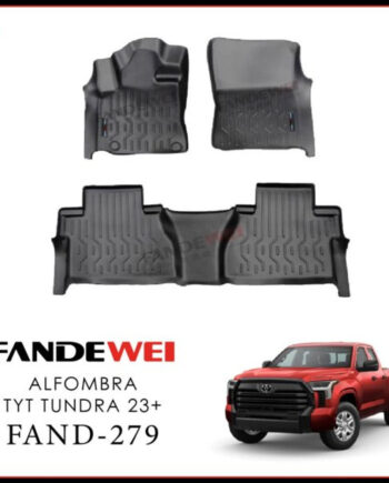Toyota Tundra 2023-2025, Alfombras de Bandeja, 2 filas, Fandewei.