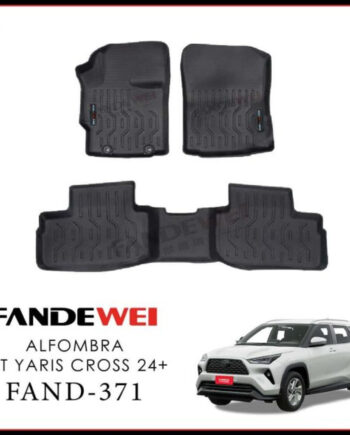 Toyota Yaris Cross 2024-2025, Alfombras de Bandeja, 2 filas, Fandewei.