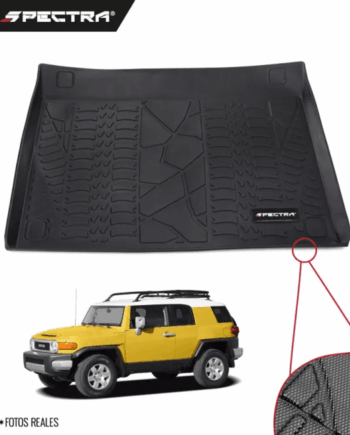 Toyota FJ Cruiser 2007-2012, Alfombra de Bandeja Corrugada, Cajuela, Spectra.