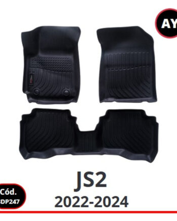 JAC JS2 2022-2024, Alfombras de Bandeja AY, 2 filas, Rogatech.