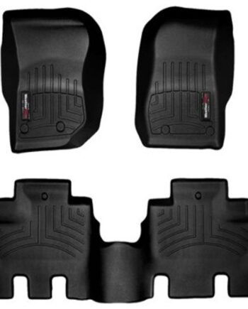 Jeep Wrangler 4 Puertas 2018-2024, Alfombras de Bandeja Floorliner, 2 filas, WeatherTech.