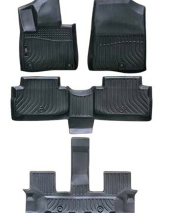 Hyundai Santa Fe 2025+, Alfombras de Bandeja AY, 3 filas, Rogatech.