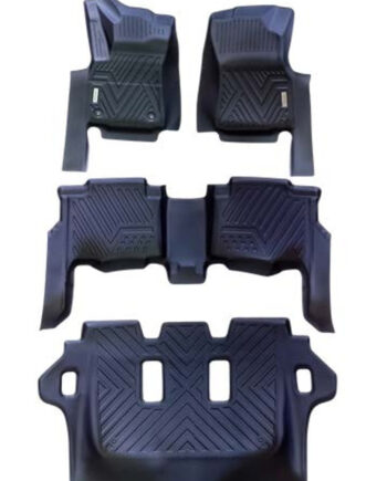 Toyota Fortuner 2016-2025, Alfombras de Bandeja SJ, 3 filas, Rogatech.