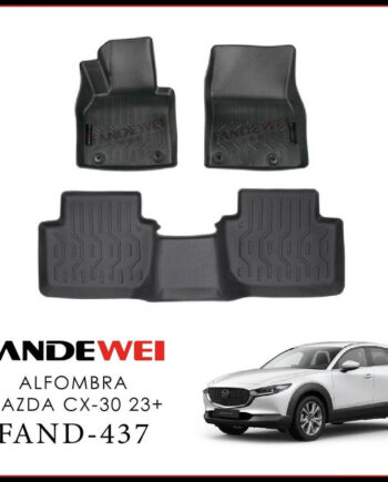 Mazda CX-30 2023-2025, Alfombras de Bandeja, 2 filas, Fandewei.