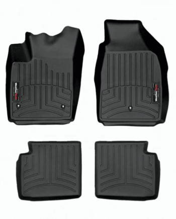 Fiat 500 2011-2019, Alfombras de Bandeja Floorliner, 2 filas, WeatherTech.