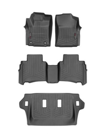 Toyota Fortuner 2016-2025, Alfombras de Bandeja Floorliner, 3 filas, WeatherTech.