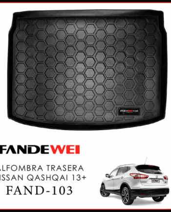 Nissan Qashqai 2013-2025, Alfombras de Bandeja, Cajuela, Fandewei.