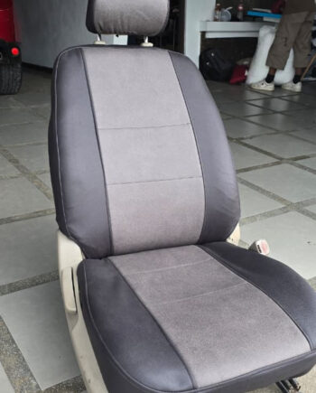 Cobertores de Asiento a la Medida para Camiones y Pickups, Microcuero, 3 ó 2 Pasajeros.