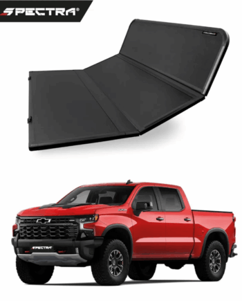 Chevrolet Silverado 2019-2025 Tapa Dura Trifold, Spectra (No incluye instalación)