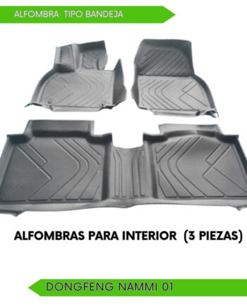 Dongfeng Nammi 01 2024-2025, Alfombras de Bandeja, 2 filas.