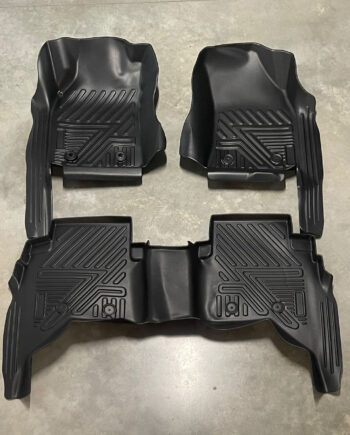 Toyota Hulix Vigo 2005-2015, Alfombras de Bandeja, 2 filas, Oruz.