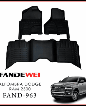 Dodge RAM 2500 2019-2025, Alfombras de Bandeja, 2 filas, Fandewei.