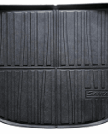 Hyundai Santa Fe 2013-2018, Alfombra de bandeja RU, Cajuela de 5 pasajeros, Rogatech.