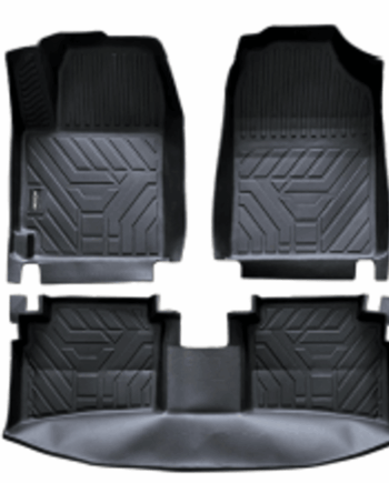 Hyundai Accent 2012-2018, Alfombras de Bandeja RU, 2 filas, Rogatech.