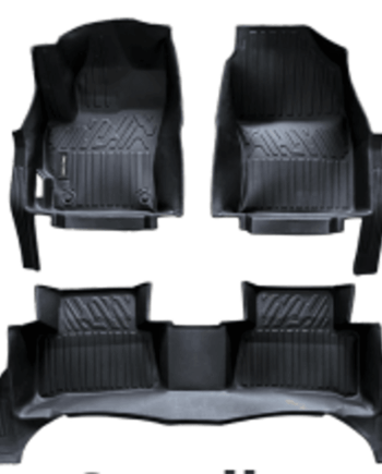 Toyota Corolla Cross 2021-2026, Alfombras de Bandeja RU, 2 filas, Rogatech.