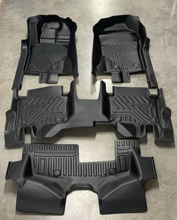 Ford Everest 2023-2025, Alfombras de Bandeja, 3 filas, Oruz.