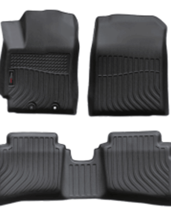 Hyundai Accent 2024-2026, Alfombras de Bandeja AY, 2 filas, Rogatech.