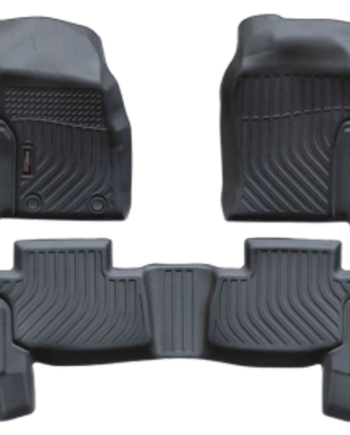 Mahindra Pickup 2018-2024, Alfombras de Bandeja AY, 2 filas, Rogatech.