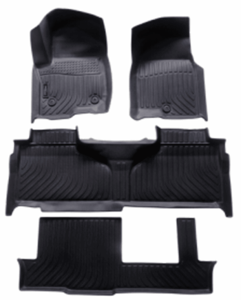 Chevrolet Tahoe 2018-2023,  Alfombras de Bandeja AY, 3 filas, Rogatech.