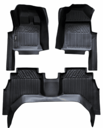 Isuzu D-MAX 2020-2026,  Alfombras de Bandeja RU, 2 filas, Rogatech.