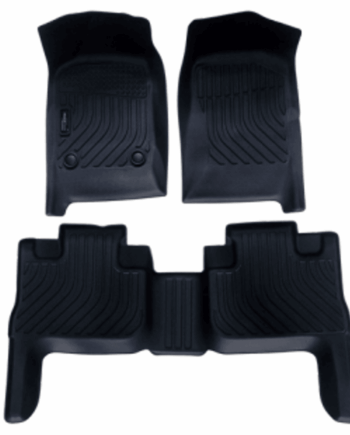 Isuzu D-MAX 2007-2012,  Alfombras de Bandeja AY, 2 filas, Rogatech.