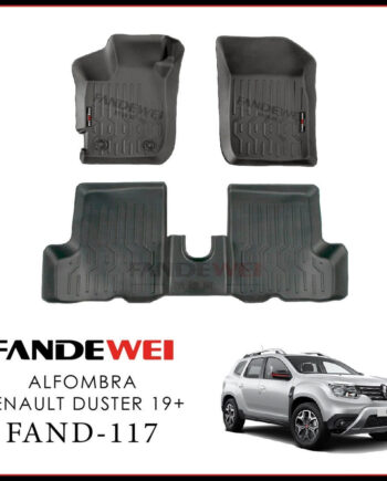 Renault Duster 2019-2025, Alfombras de Bandeja 2 filas, Fandewei.
